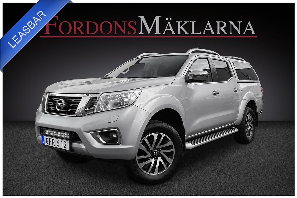 Nissan Navara DUBBELHYTT 2.3dCi 4WD AUT DRAG NAVI 360° KÅPA