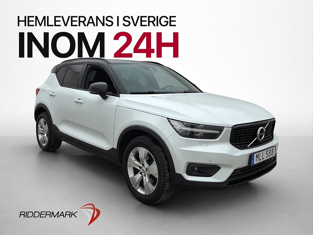 Volvo XC40 T4 190hk AWD R-Design Värmare Adaptiv Skinn Drag