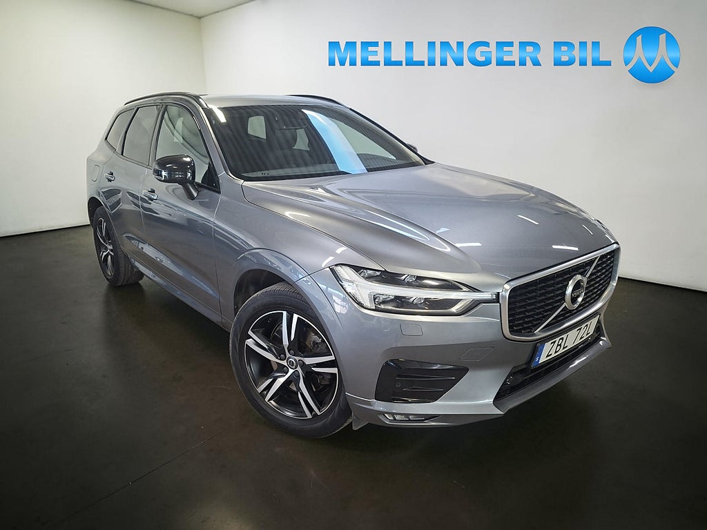 Volvo XC60 B4 AWD 197hk Aut R-Design Drag Navi Läder Värmare