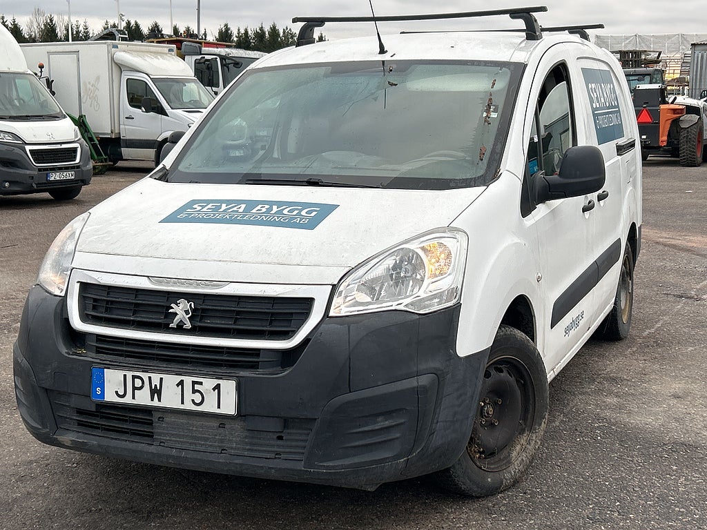 Peugeot Partner Van Utökad Last