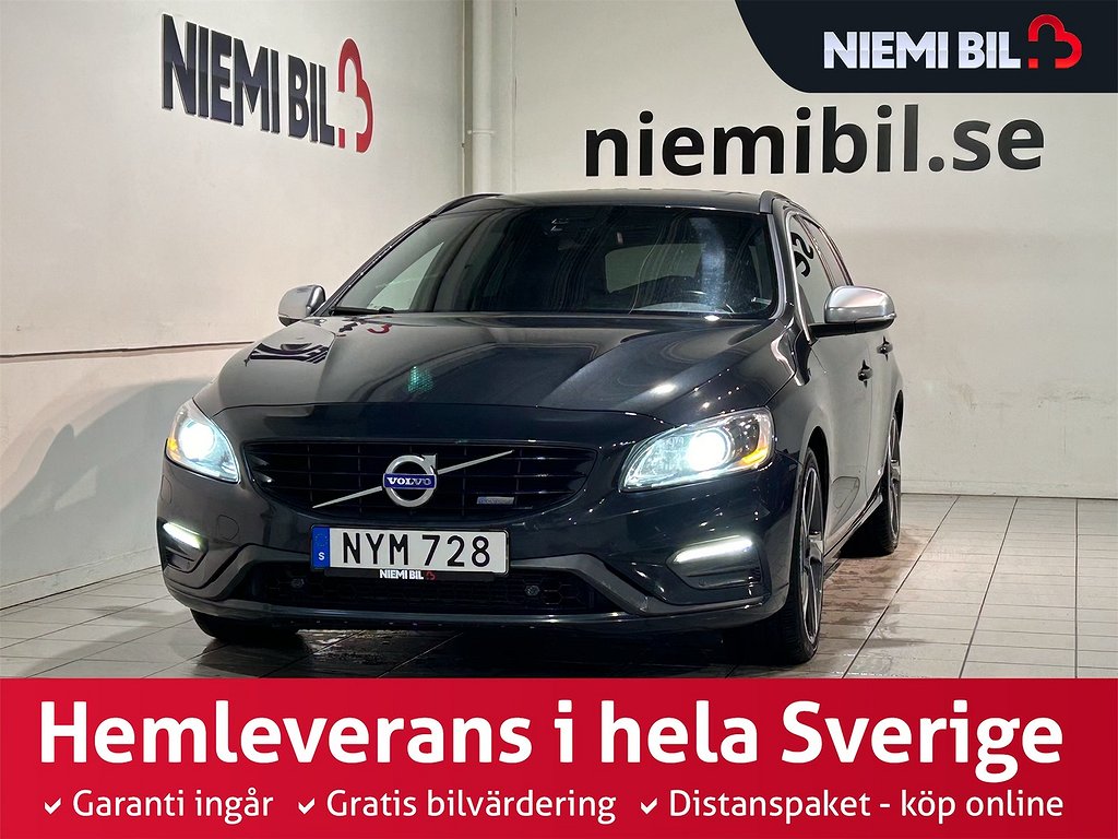 Volvo V60 D4 Geartronic R-Design Taklucka GPS Dvärm S/V-hjul