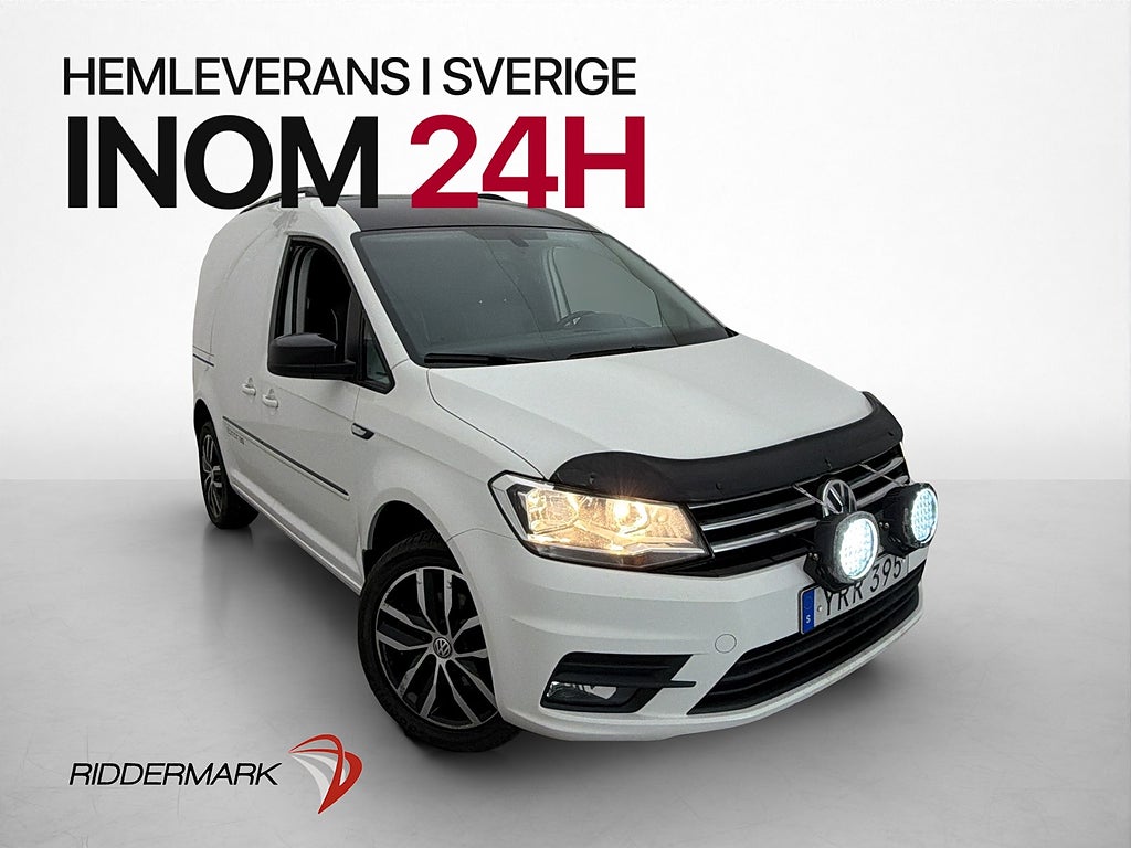 Volkswagen Caddy Edition 35 Värmare PDC Drag CARPLAY Moms