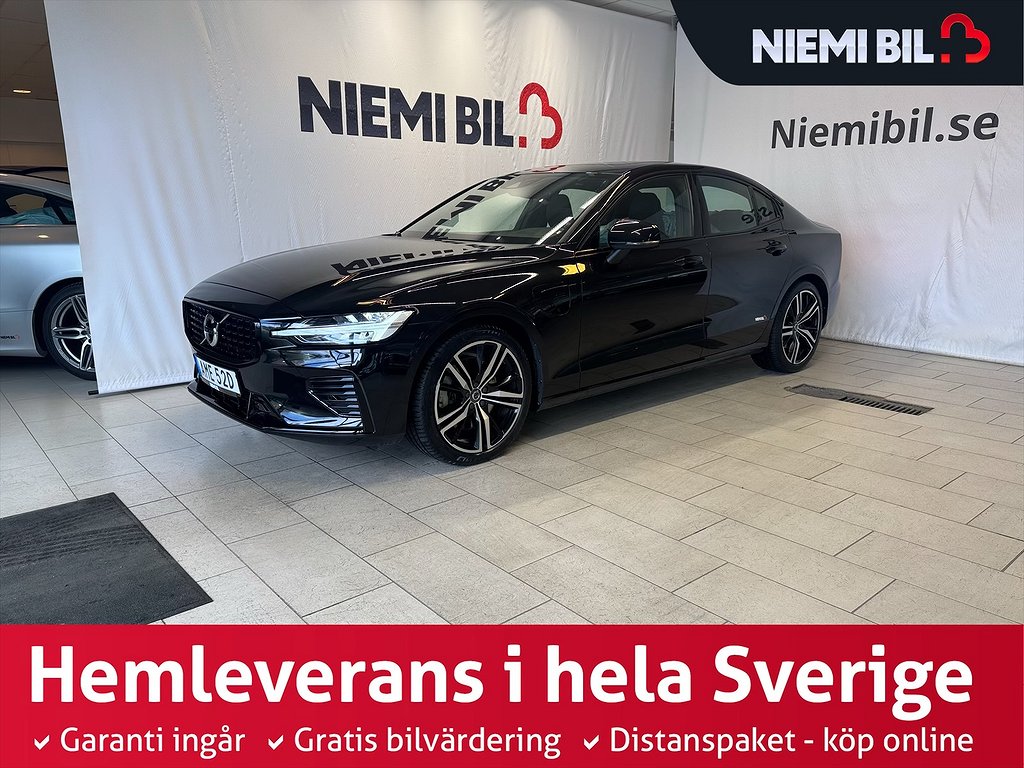 Volvo S60 PLUG-IN T8 AWD R-Design/M-värm/Panorama/Navi/H&K