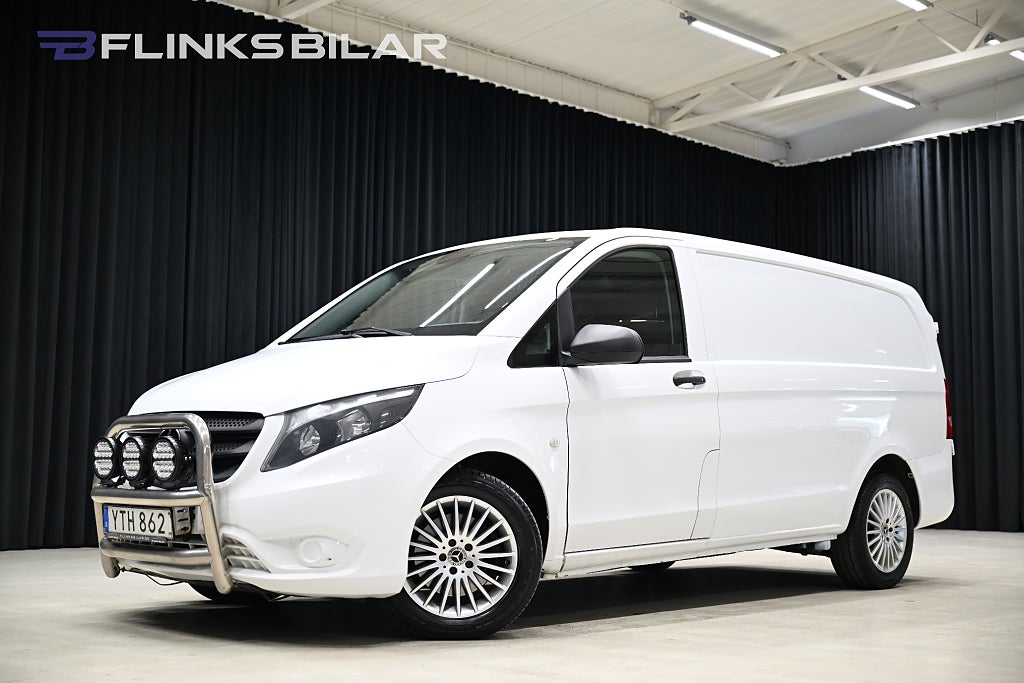 Mercedes-Benz Vito 116 CDI 7G+ 163HK Lång|Automat|Nedlackad|Drag|Värmare