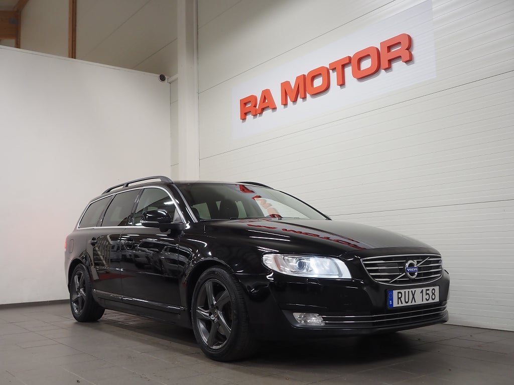 Volvo V70 D2 Geartronic Momentum Drag BLIS Farthållare Skinn 2015