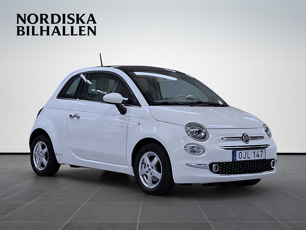 Fiat 500 1.2 8V Lounge Kamrem bytt Panorama