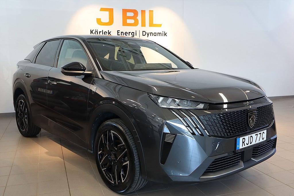 Peugeot 3008 GT Hybrid 136hk Aut - B-KAMERA,CARPLAY,NAV
