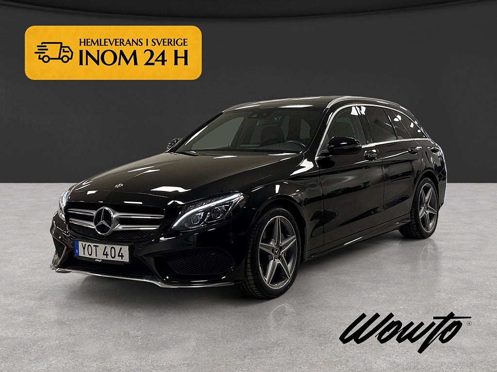Mercedes-Benz C 220 d T 170HK AMG /Drag /Värmare
