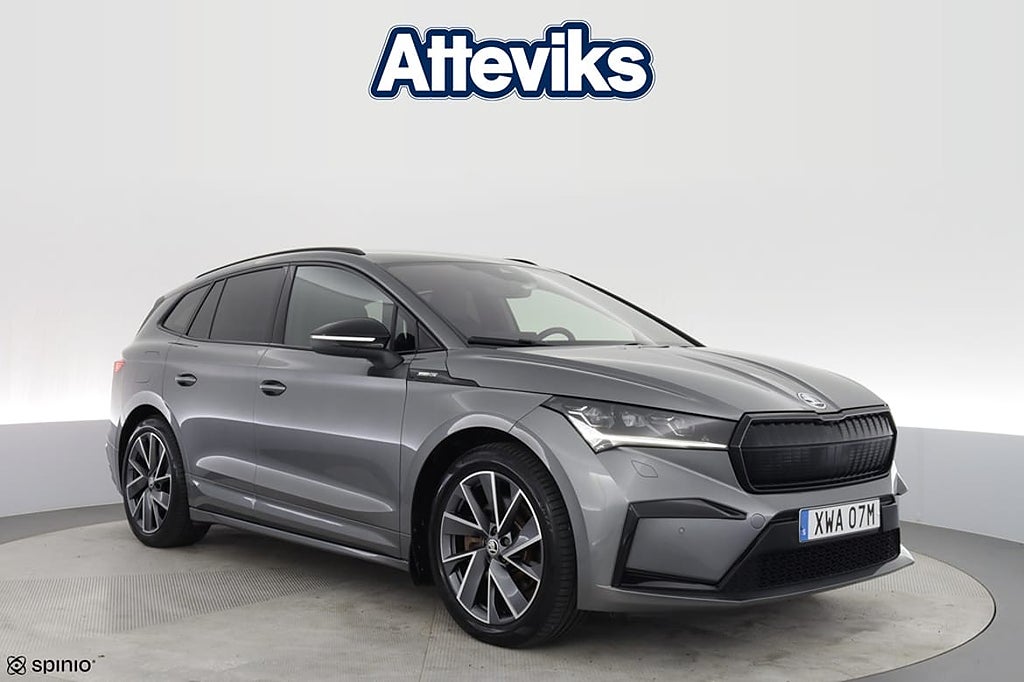 Skoda Enyaq iV iV 80x 265hk Sportline Drag Kamera El-Luck...