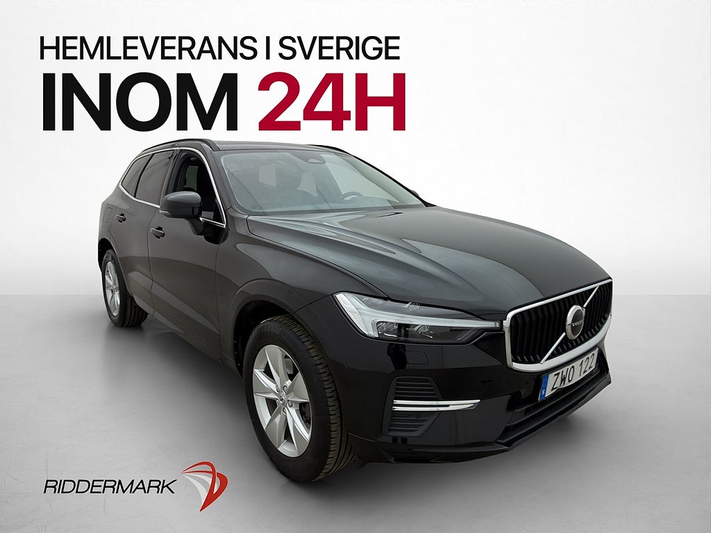 Volvo XC60 B4 Momentum VOC Kamera Drag Värmare Skinn Navi