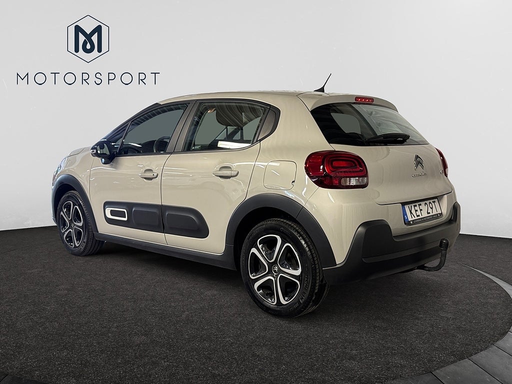 Citroën C3 1.2 PT 83hk Dragkrok Apple Carplay Farthållare bild 11
