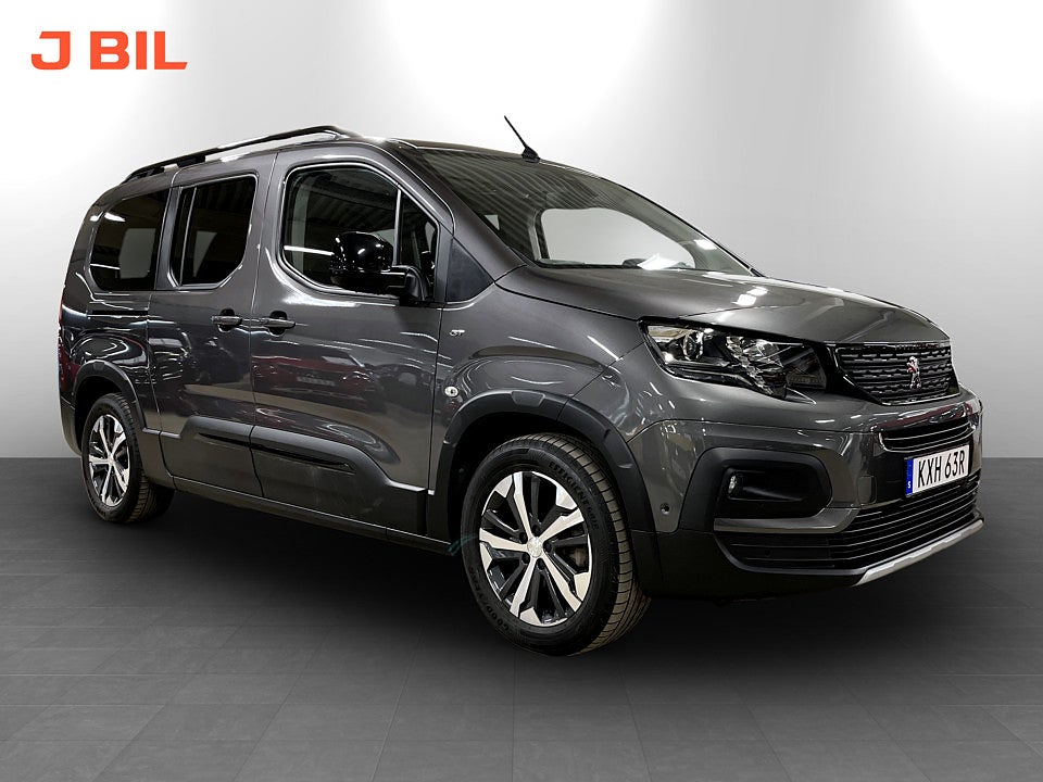 Peugeot Rifter GT 50kWh 136hk Aut L2 7-SITS 360