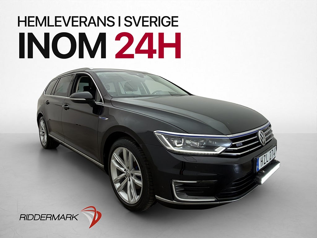 Volkswagen Passat 1.4 TSI GTE Värmare Cockpit Kamera Skinn