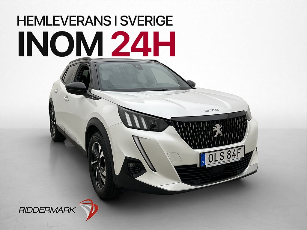Peugeot 2008 1.2 PureTech 131hk GT-Line Kamera CarPlay Drag