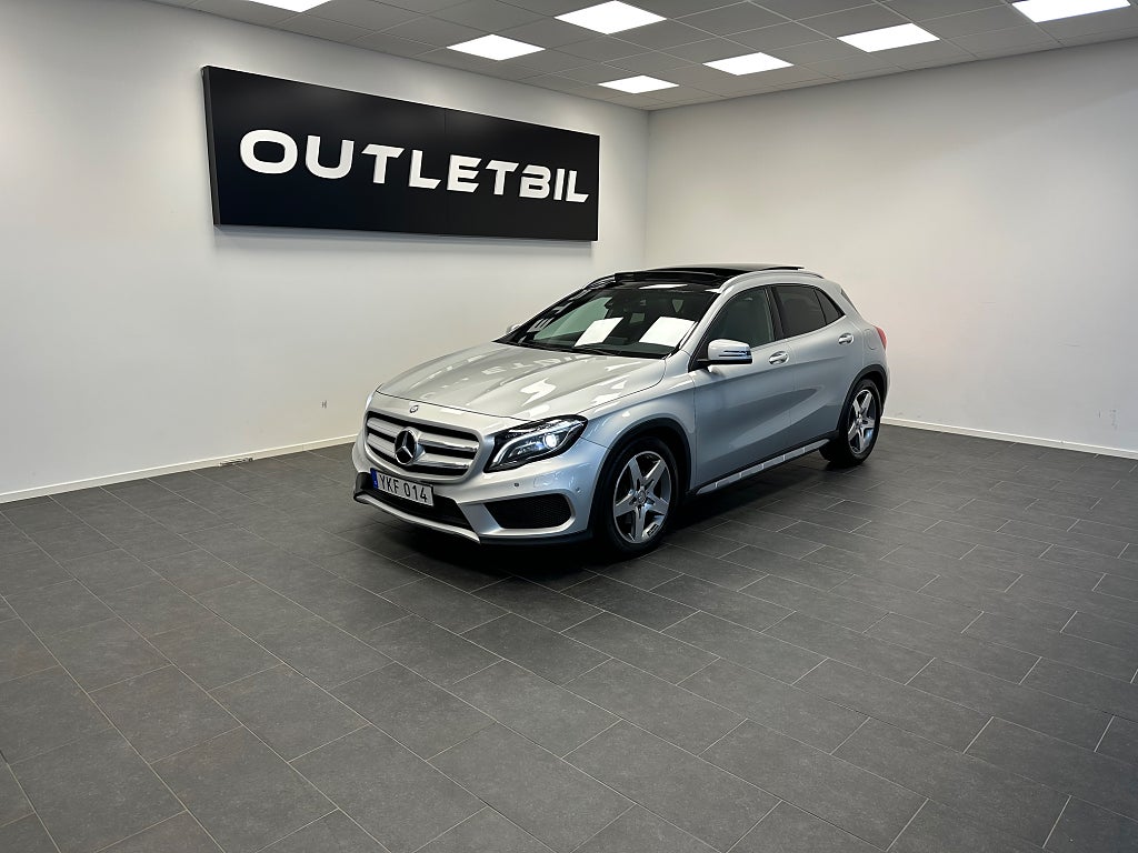 Mercedes-Benz GLA220 220 CDI 4MATIC 7G AMG Line Pano Navi Skinn 
