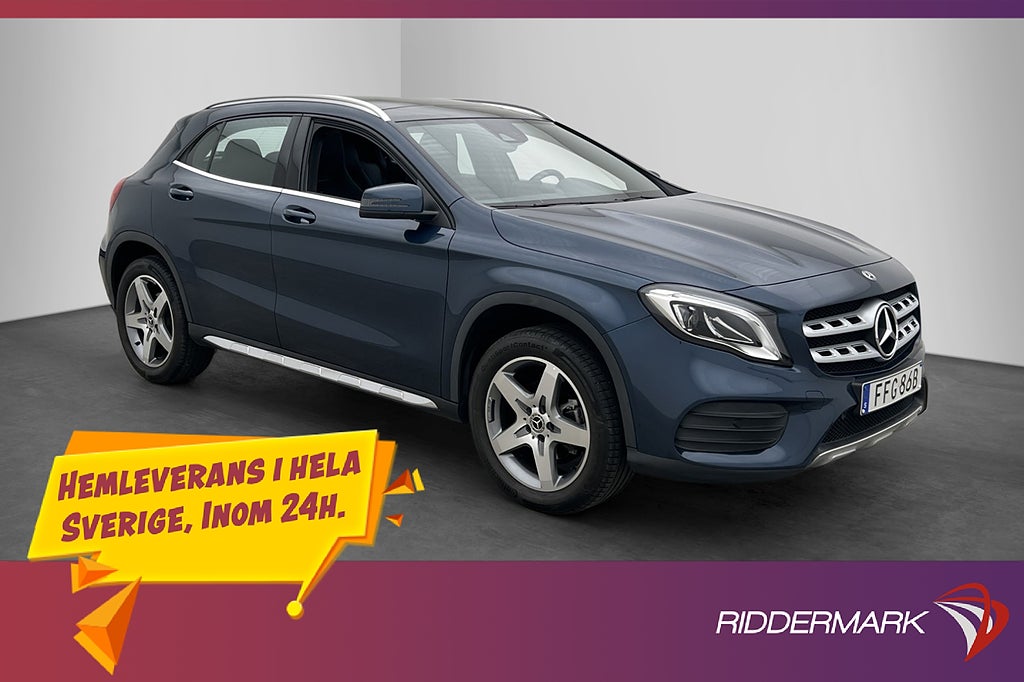 Mercedes-Benz GLA 180 7G 122hk AMG Line Panorama Kamera Navi