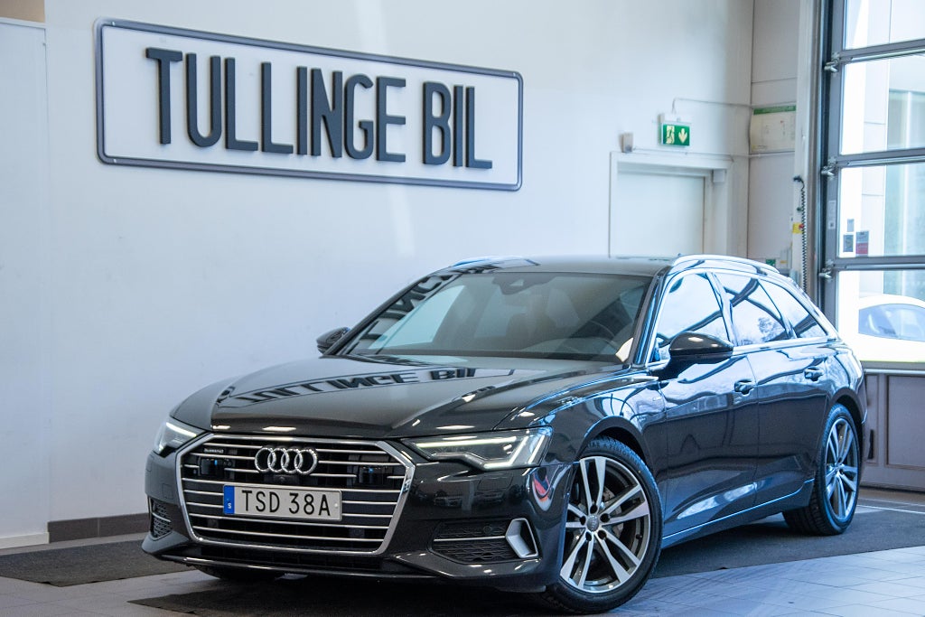 Audi A6 Avant 40 TDI Q S-Line Cockpit Matrix 360° Värmare Drag