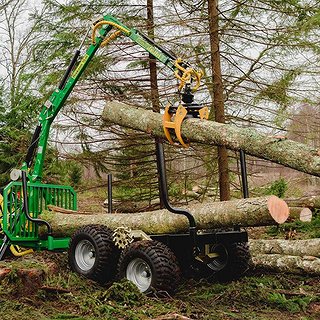 4-hjuling GAR Skogsvagn ATV 2 ton 3 av 7