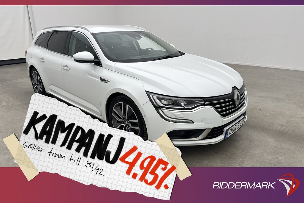 Renault Talisman Grandtour 160hk Intens BOSE 4,95% Ränta