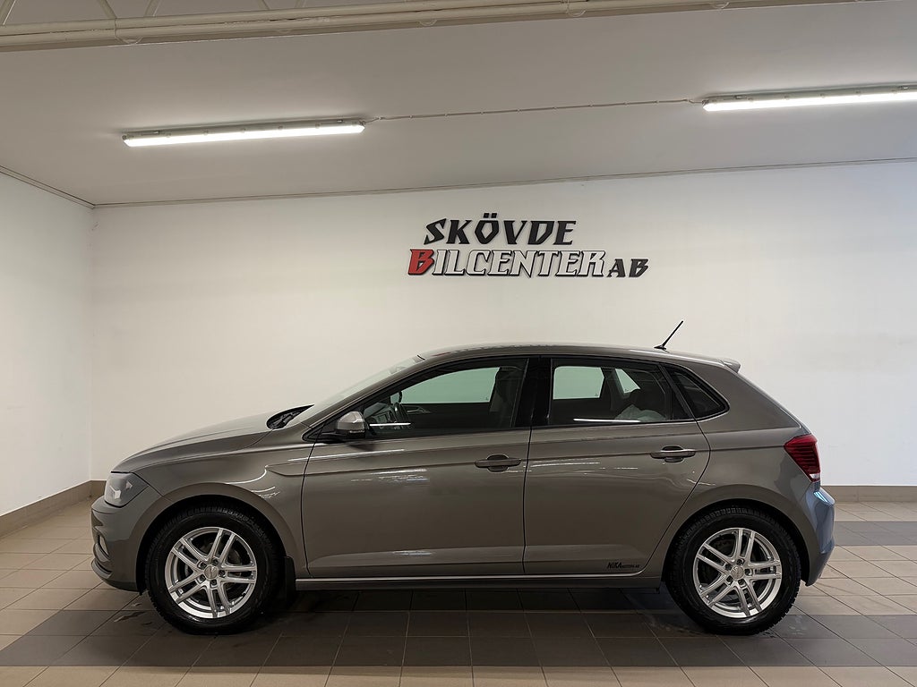 Volkswagen Polo 1.0 TSI OPF Base/6950MIL/Fullservad/Farthållare/Nybesik