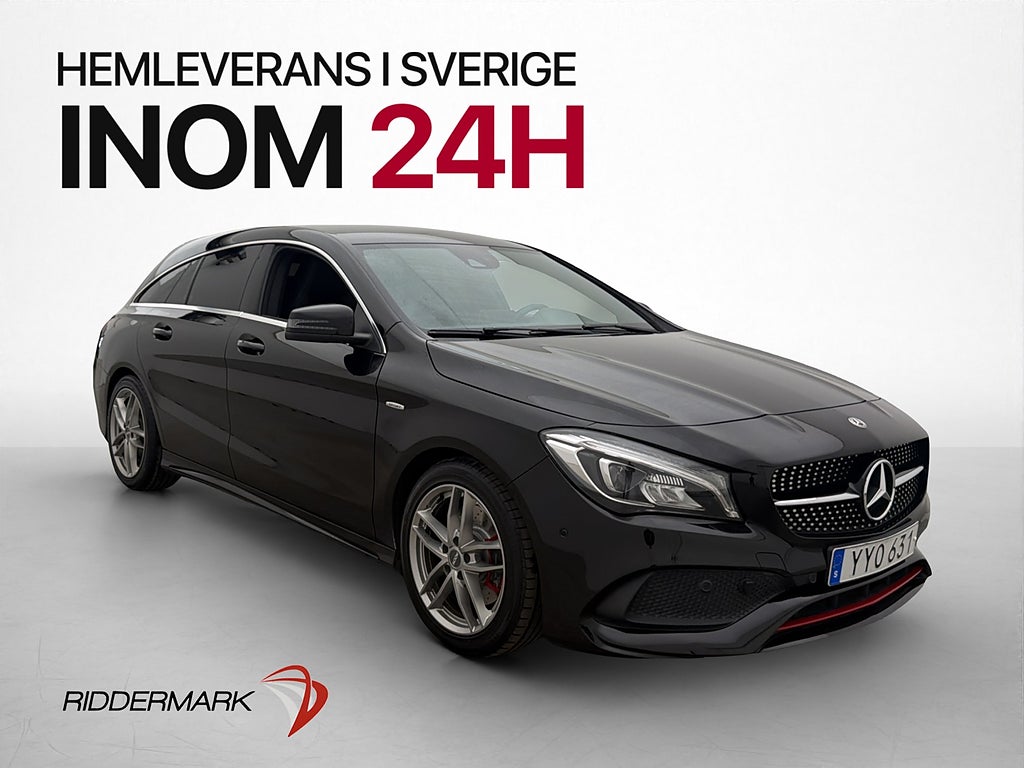 Mercedes-Benz CLA250 4M SB 218hk AMG H/K Drag Kamera Navi