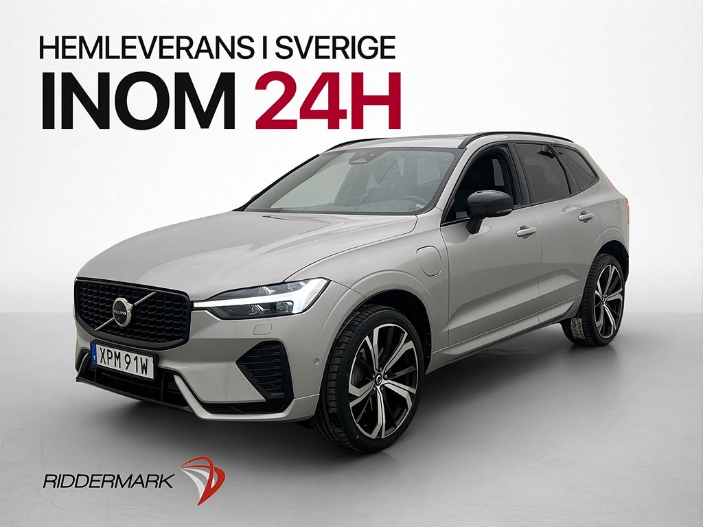 Volvo XC60 Recharge T8 AWD R-Design Pano H/K 360° Värm Drag