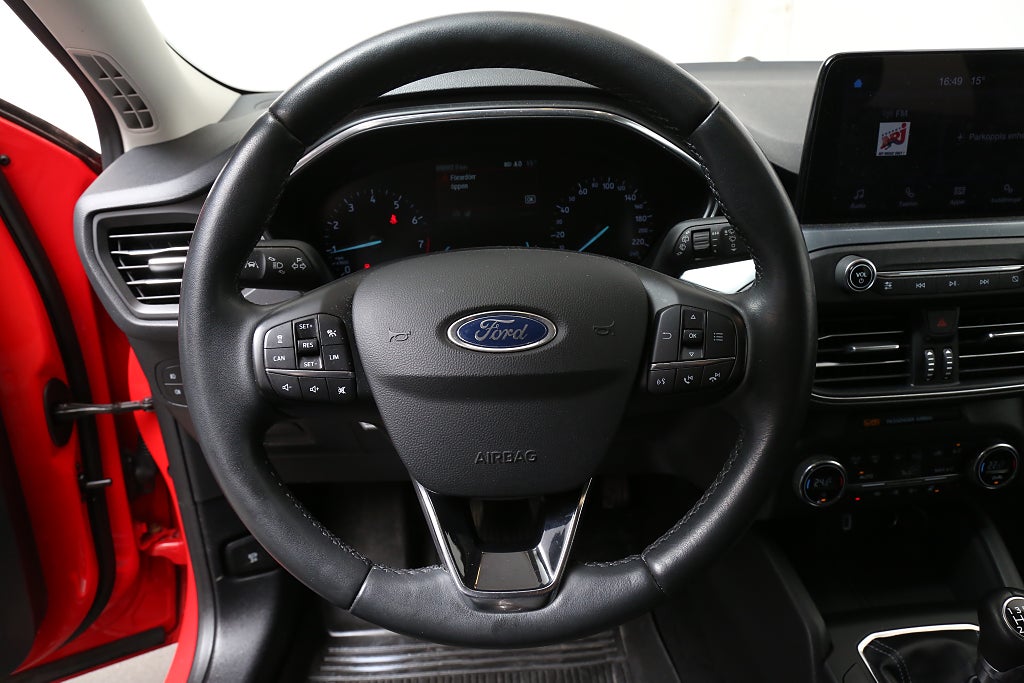 Ford Focus Active 1,0 EcoBoost 125hk Active Kombi Kamera Dragkrok 2020