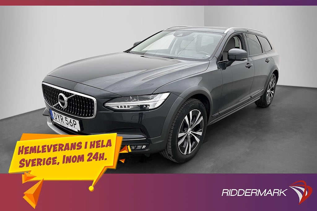 Volvo V90 Cross Country D4 AWD Advanced Värmare Pano Skinn