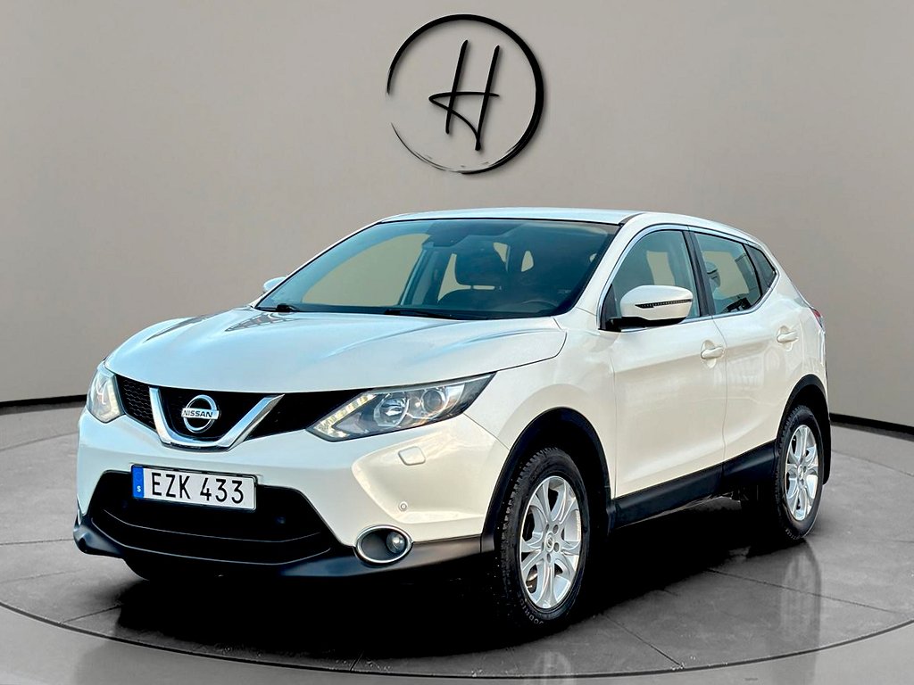 Nissan Qashqai 1,5dCi 6-Väx Drag Nyservad Kamera*4,95% ränta