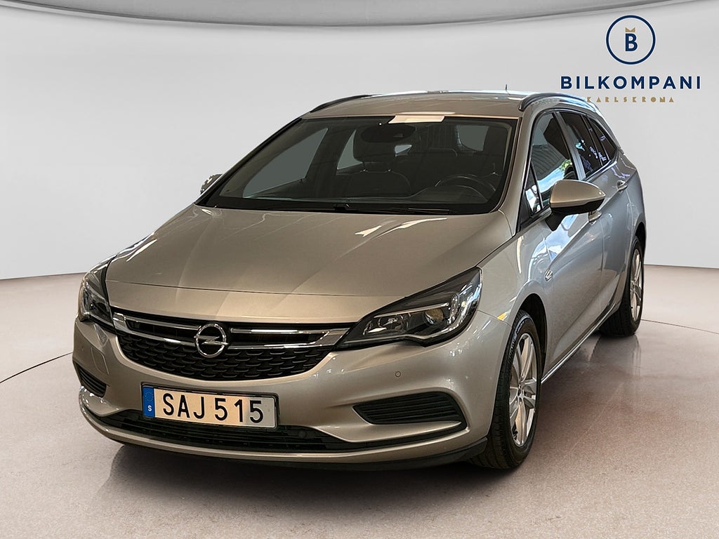 Opel Astra Kombi 1.6 Rattvärme Carplay Dragkrok Motorvärmare 2019