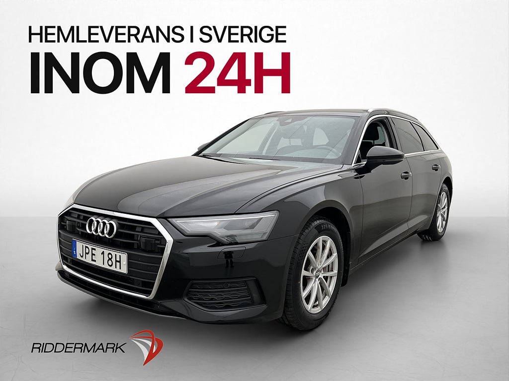 Audi A6 40 TDI 204hk Proline Navi Drag P-Sensorer Värmare