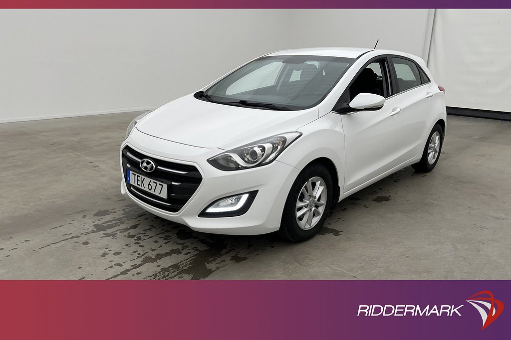 Hyundai i30 1.6 CRDi 110hk Comfort Eco Sensorer Rattvärme