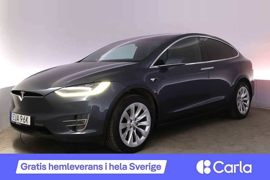 Tesla Model X Long Range Uppgr. Autopilot Panorama Drag