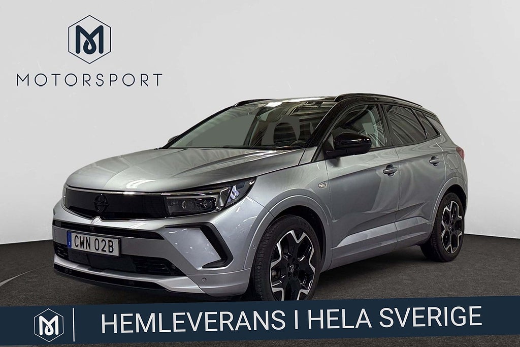 Opel Grandland Hybrid4 300hk Dragkrok Adap-farth Backkamera Värmare