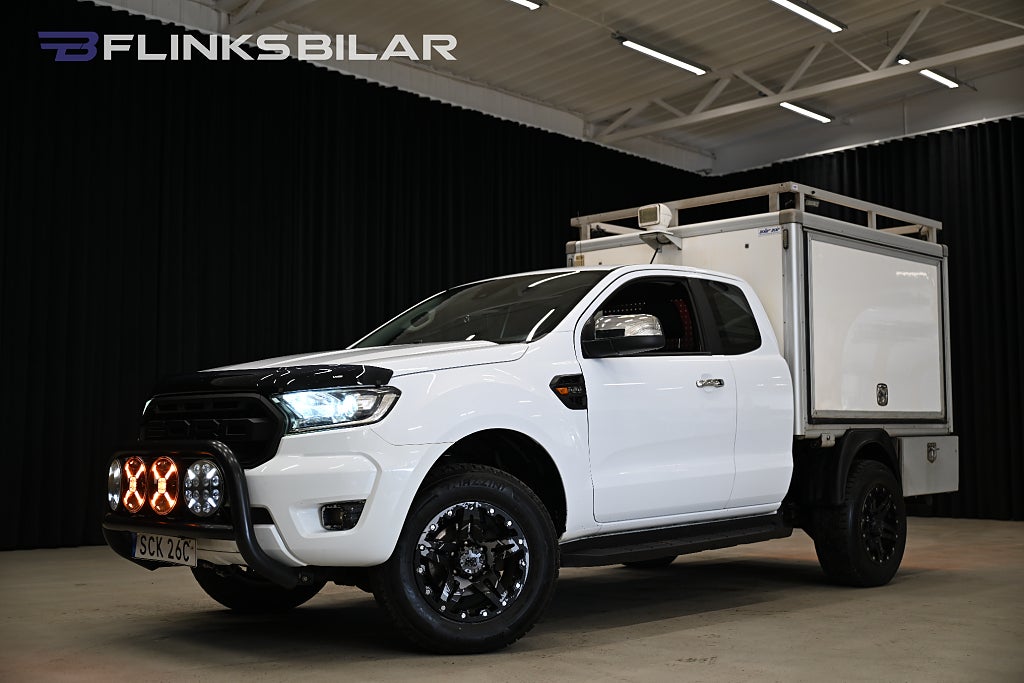 Ford ranger 170HK Automat|Servicebil|Kåpa|Inredd|Leasbar|SeUtr!