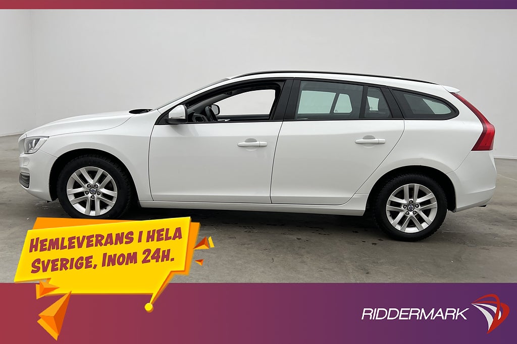 Volvo V60 T3 150hk Kinetic Sensorer-Bak Farthållare