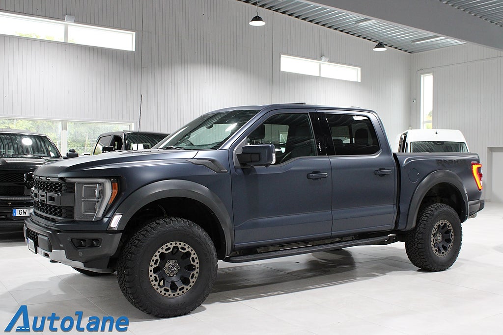 Ford F-150 Raptor 456hk Pano,B&O,Bedslide,360°,Drag,GPS,Carplay