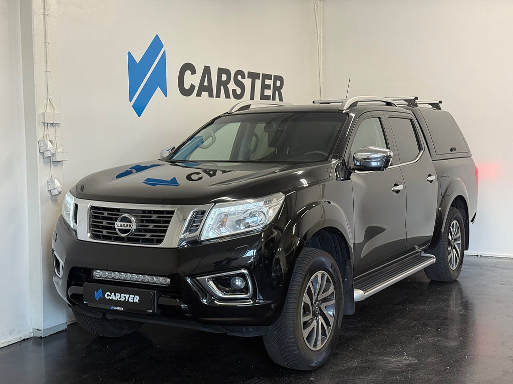 Nissan Navara Dubbelhytt 2.3 dCi 4WD Tekna Taklucka Moms Flak 190hk