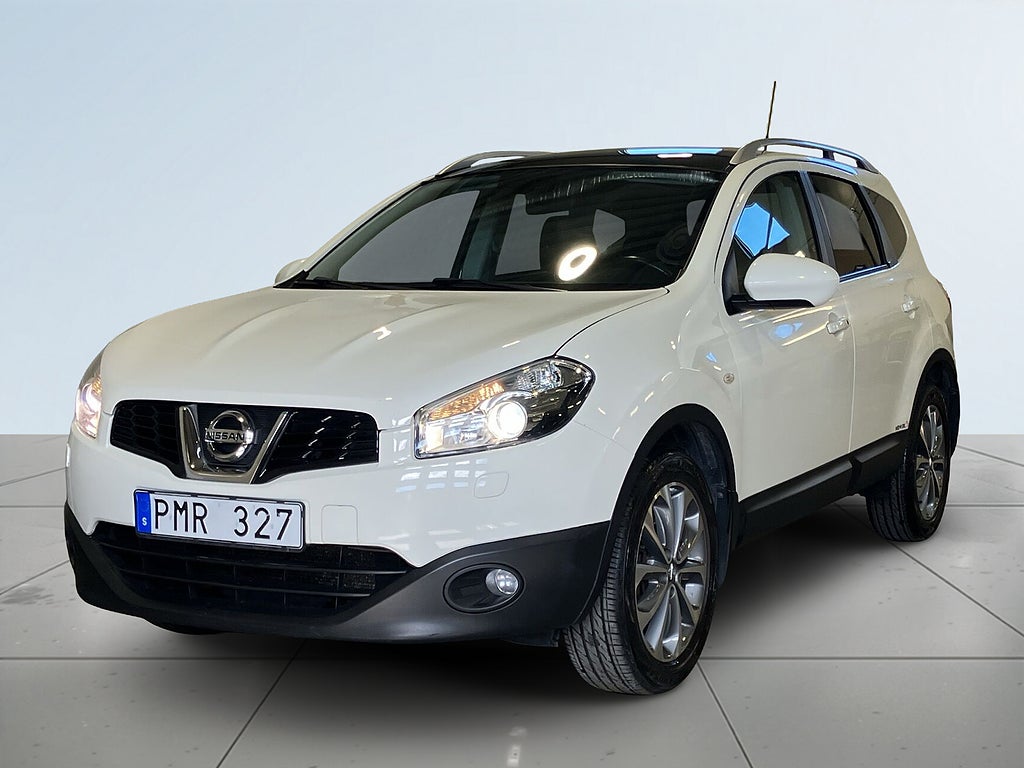 Nissan Qashqai+2 2.0 EURO 5 7-sits Kamera Pano Navi S&V-hjul