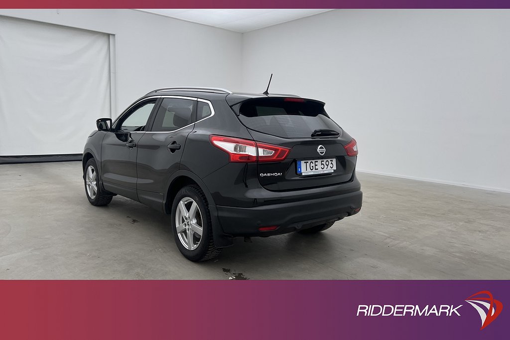 Nissan Qashqai 1.2 DIG-T 115hk Tekna Pano 360º Navi 0,58l/mi