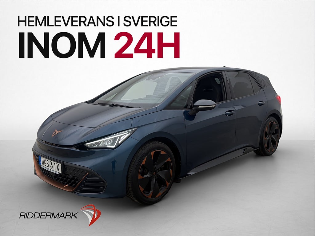 Cupra Born 58 204hk Värmare Kamera CarPlay Rattvärme 19"
