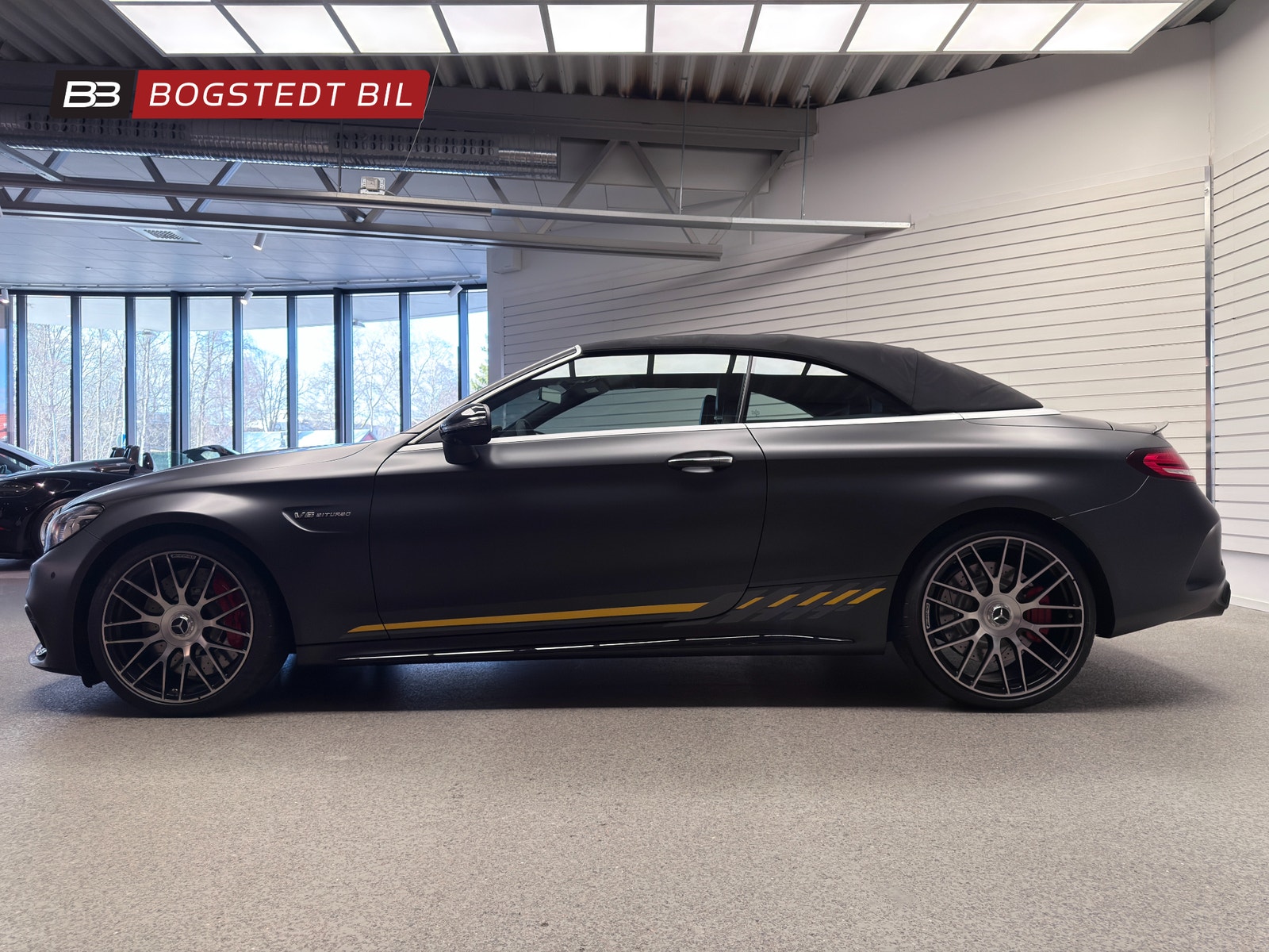 Mercedes-Benz C63 S AMG V8 510hk Cabriolet | Final Edition 2022 - miniatyr 4