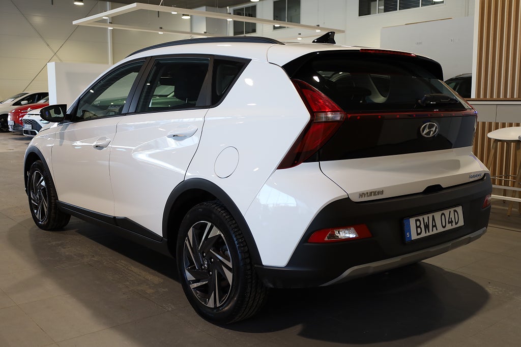Hyundai Bayon 1.2 MPi Essential Kamera CarPlay Leasbar Rattvärme