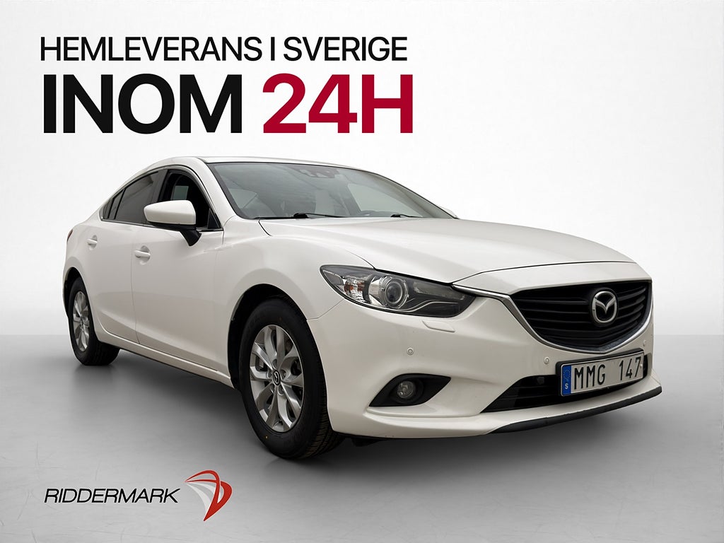 Mazda 6 2.0 SKYACTIVE-G Drag P-sensorer Bluetooth Navi
