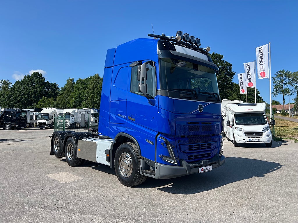 Volvo FH13 540 6x4 Dragbil Lyftbar Tandem Axel, Hydraulik, Fullutrust.