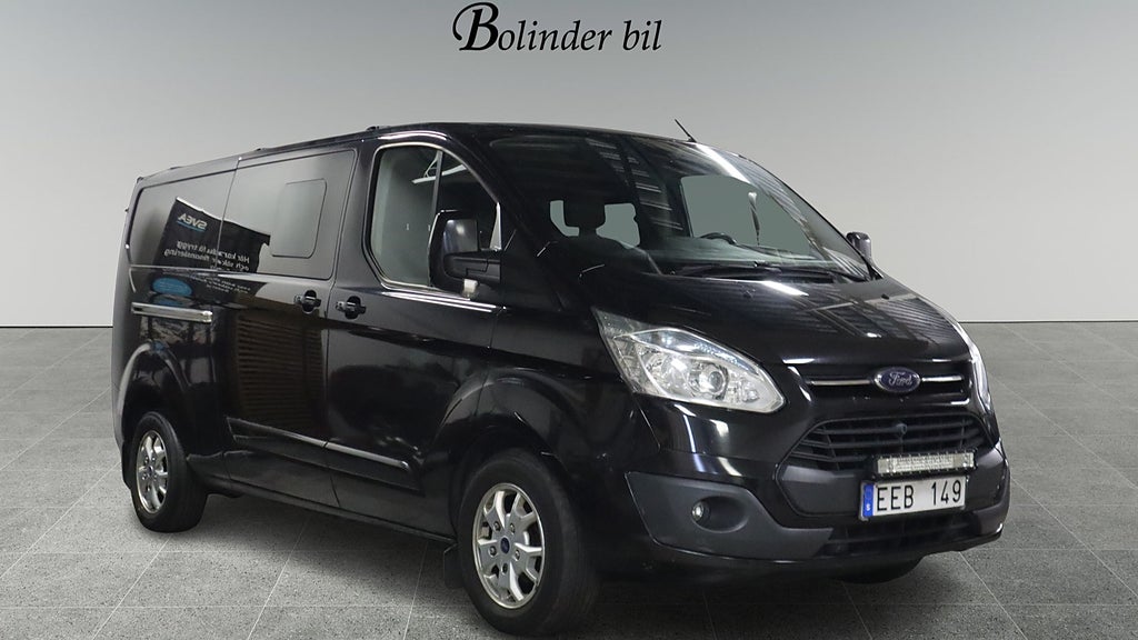 Ford transit Custom 310 Crew Van 2.2 TDCi 6-SITS DRAG B-KAMERA