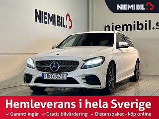 Mercedes-Benz C 200 T d AMG Line Drag Dvärm Kamera GPS Skinn