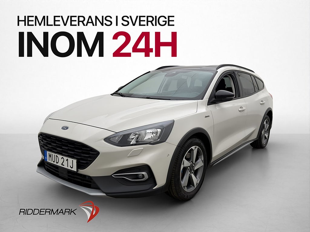 Ford Focus Active 125hk Launch Edition Kamera Rattvärm BT