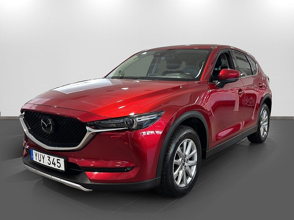 Mazda CX-5 Optimum AWD Dragkrok Vinterhjul Läder 194hk