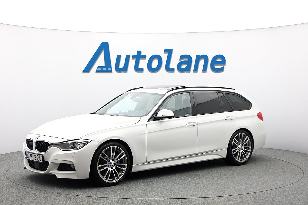 BMW 328i Touring M Sport, Pano, Skinn, HK, 245hk